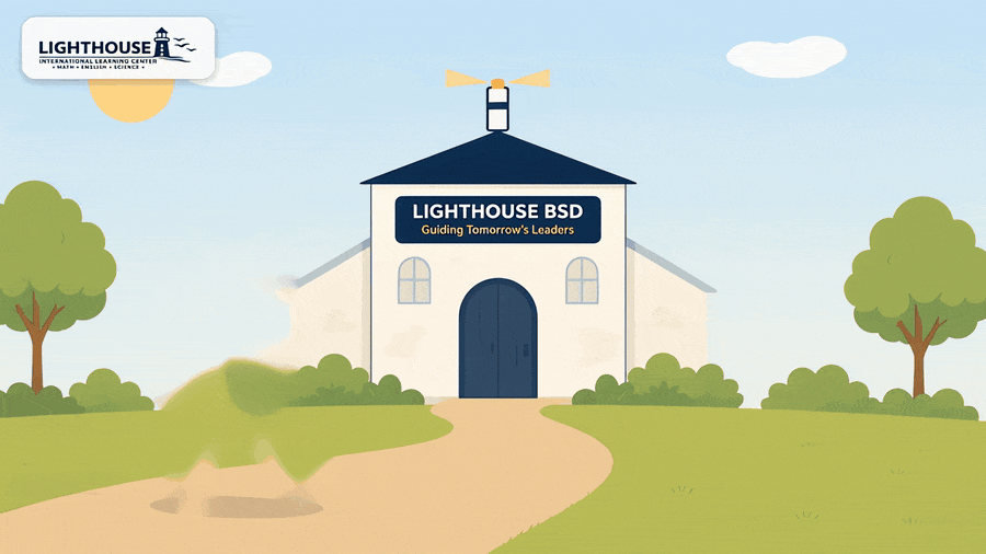 Lighthouse BSD City — animated intro